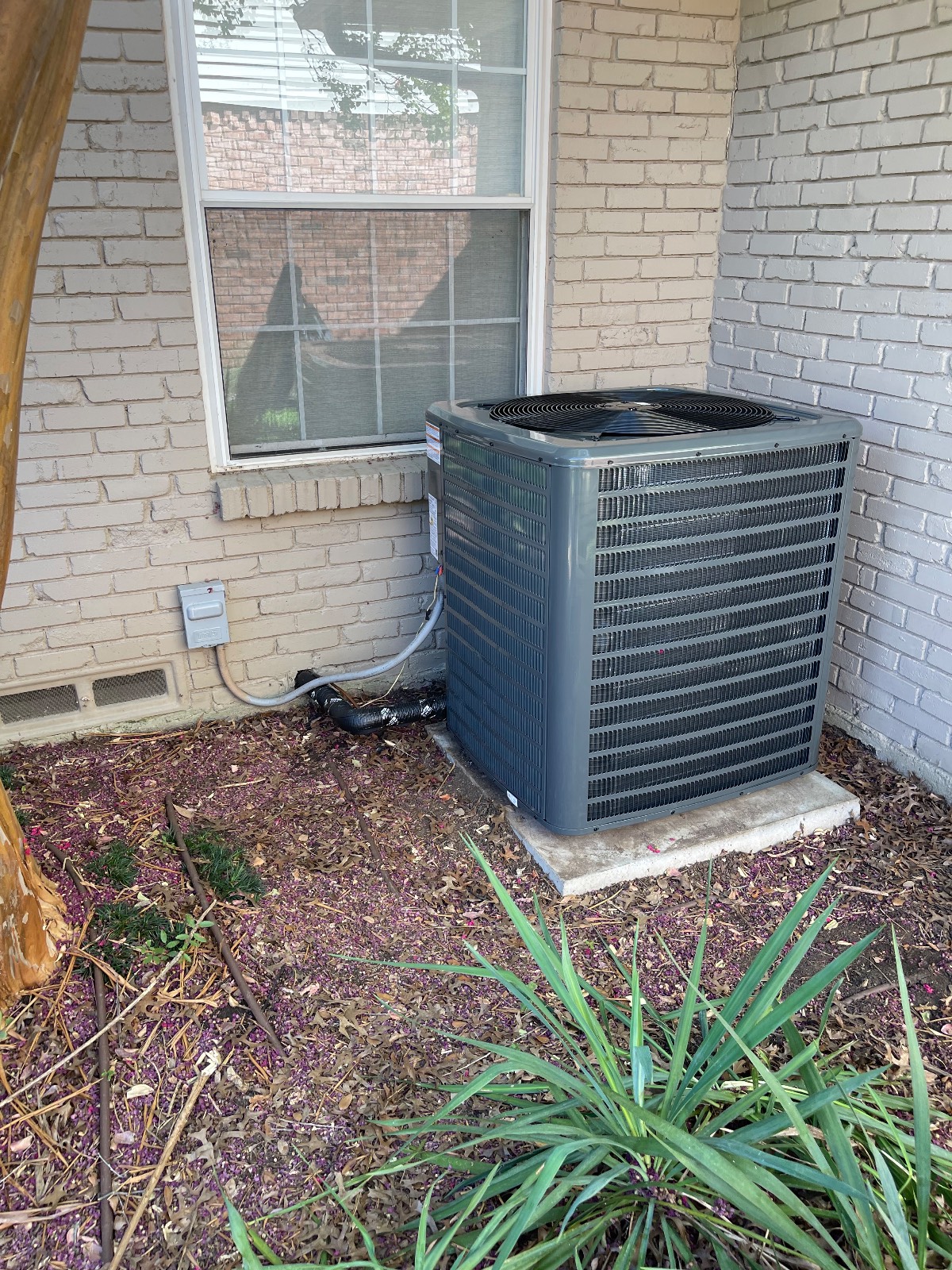 The AC Factory install work serving Trophy Club TX